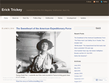 Tablet Screenshot of ericktrickey.com